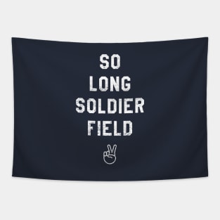 So Long Soldier Field III Tapestry