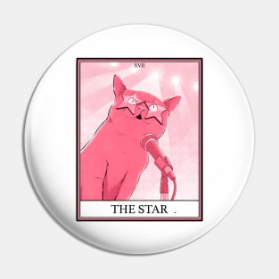 Star Cat Tarot Pin