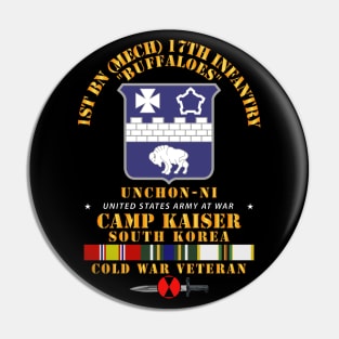 1st Bn (M) 17th Infantry 7th ID - Camp Kaiser Korea - Unchon-Ni Pin