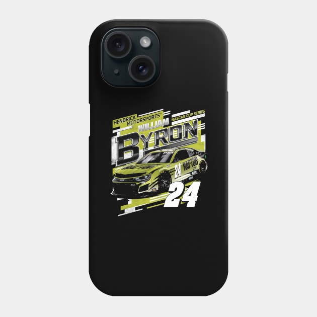 William Byron Draft Phone Case by stevenmsparks