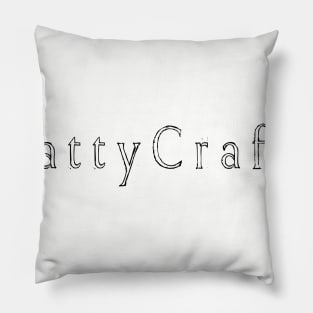 Chatty Crafter Pillow