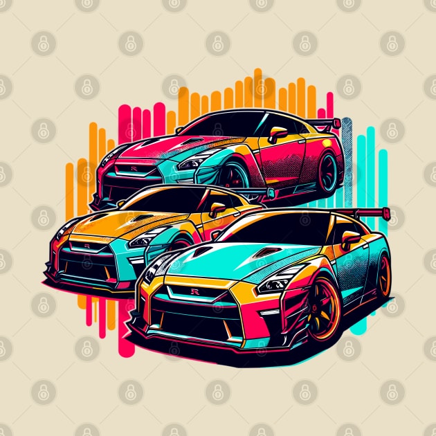 Nissan GT-R by Vehicles-Art