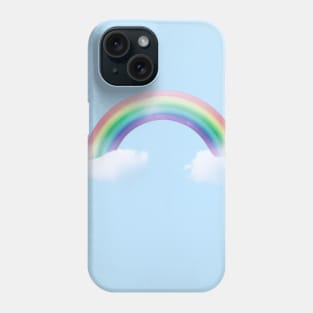 Rainbow an Clouds Phone Case