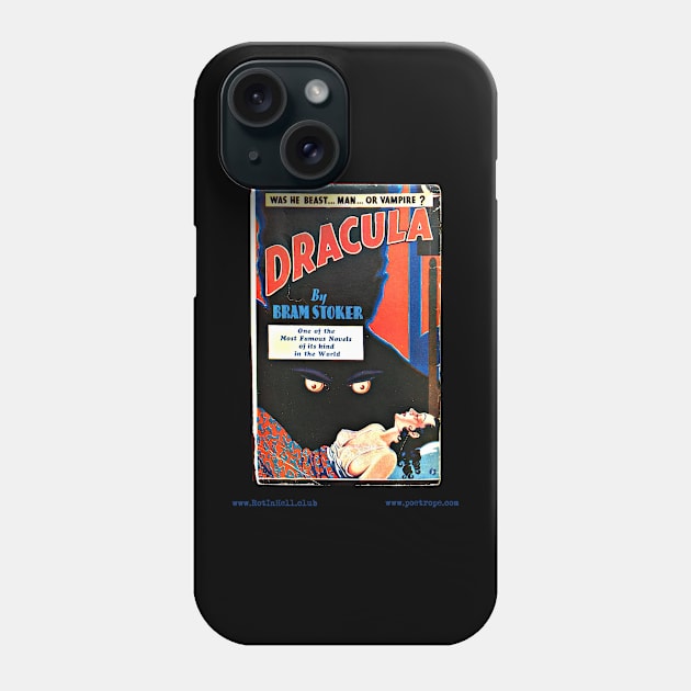 DRACULA by Bram Stoker Phone Case by Rot In Hell Club