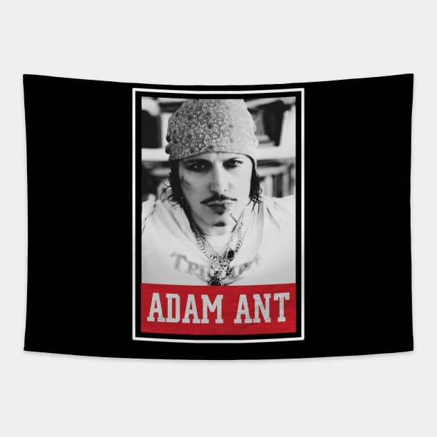 adam ant Tapestry by one way imagination