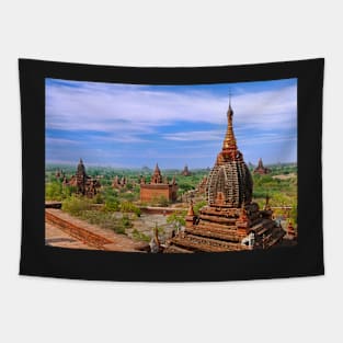 View over Bagan, Burma Tapestry