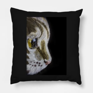 Cat in profile Pillow