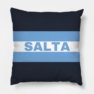 Salta City in Argentina Flag Pillow