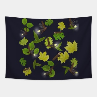 Magical Fireflies Tapestry