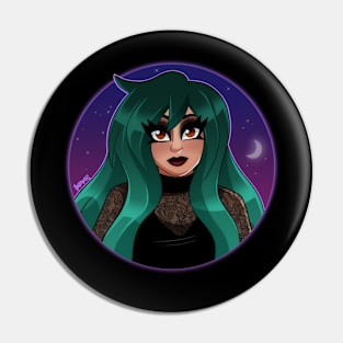 Ivy nightsky Pin