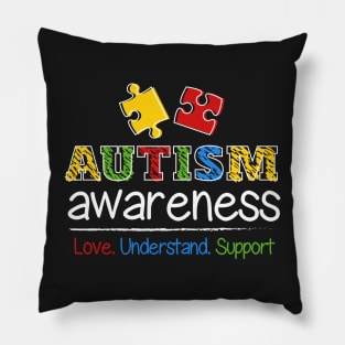 Autism Love Understand Support Pillow