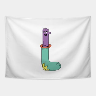 Sock Monster Tapestry