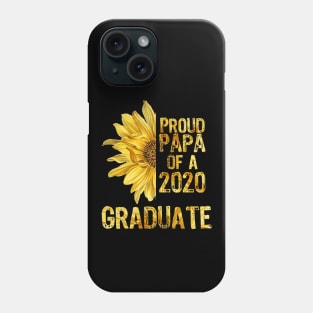 Proud Papa of a 2020 Graduate Phone Case