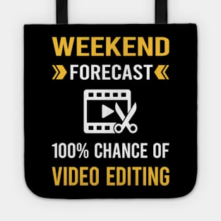 Weekend Forecast Video Editing Editor Tote