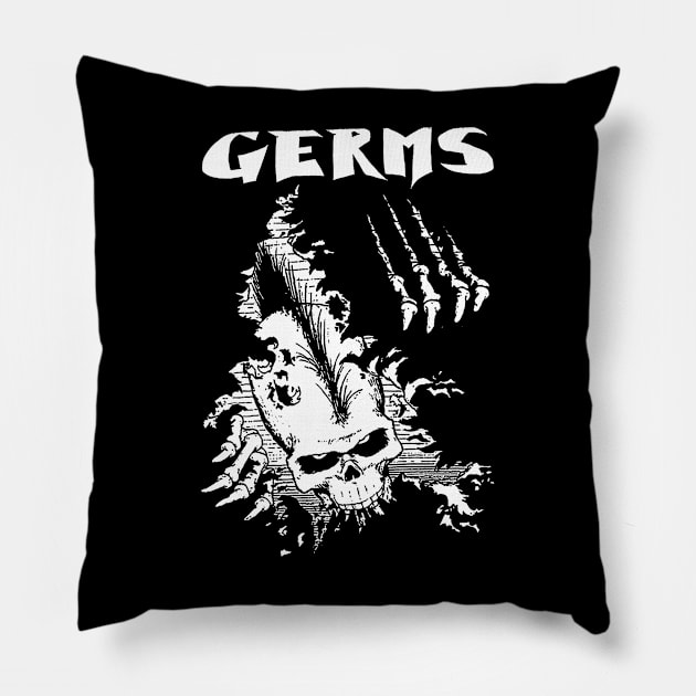 The Germs Pillow by CosmicAngerDesign