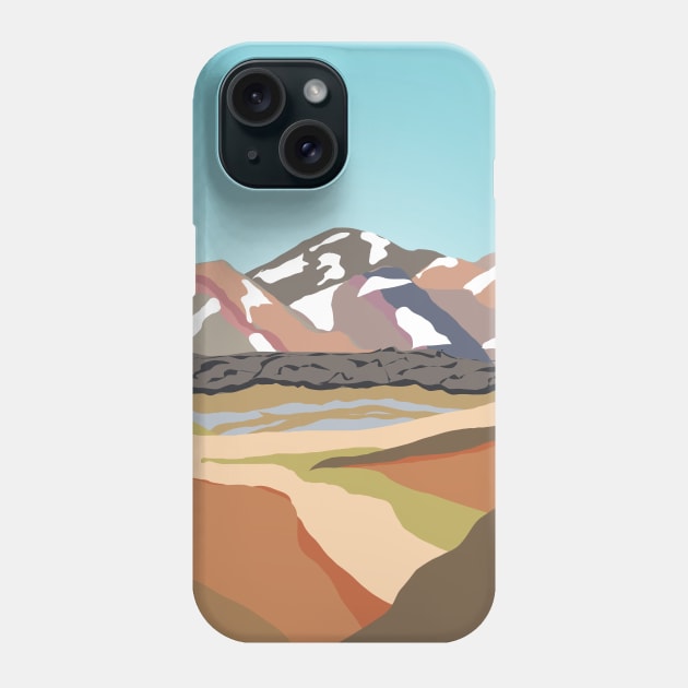 Laugavegur Trail, Iceland Phone Case by lymancreativeco