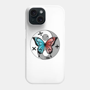 Ed Butterfly Yin and Yan Phone Case