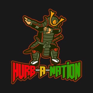 Dabbing Samurai (Rasta) T-Shirt