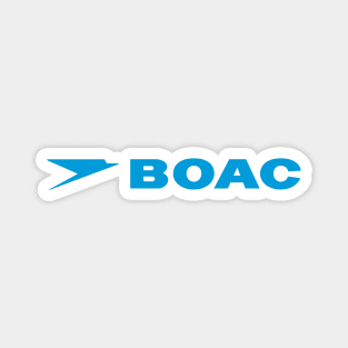 Vintage BOAC Airline Magnet