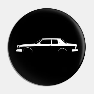 Volvo 262C Silhouette Pin