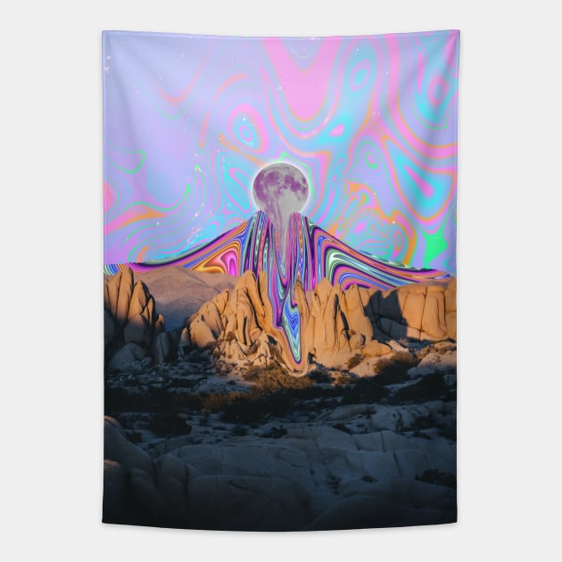 Melting Thoughts Tapestry by Cajuca