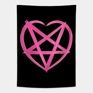 Pentagram LOVE Tapestry