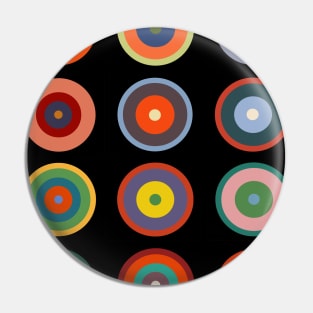 Kandinsky Circles Pin