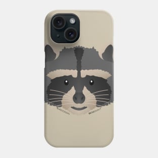 Baby Raccoon Face Phone Case