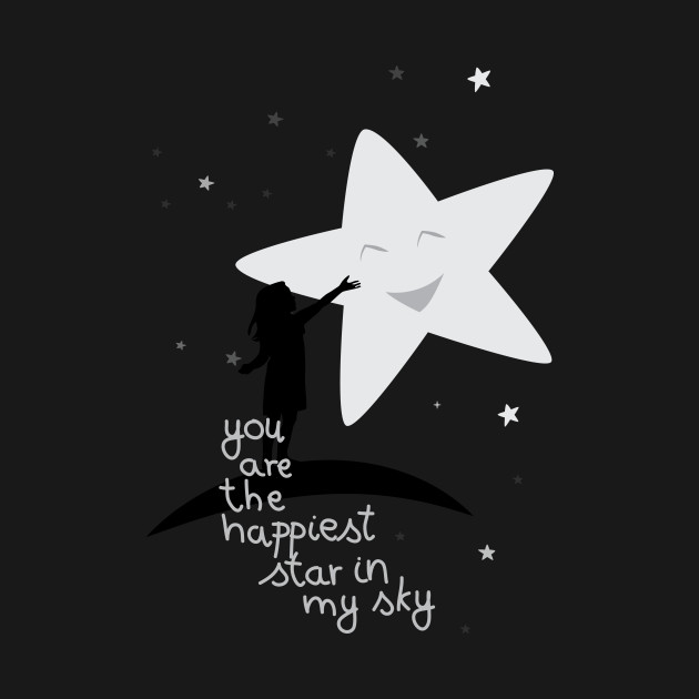 Happy star II - Love - T-Shirt