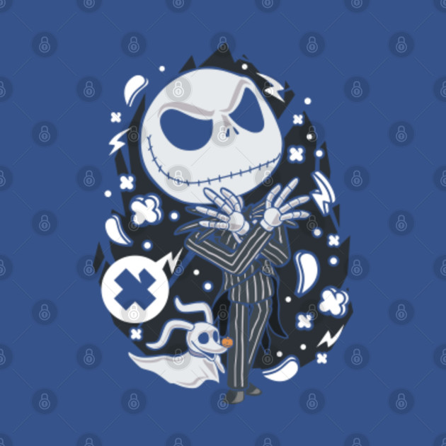 Jack Skellington Pop Art - Jack Skellington - T-Shirt