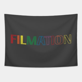 Filmation COLOR 80'S Logo Tapestry