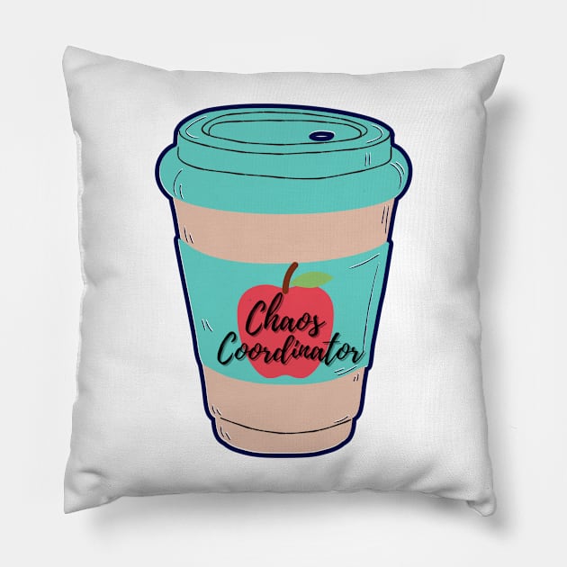 Chaos Coordinator Pillow by FamilyCurios