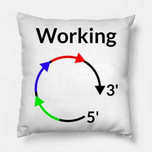 Working 5 to 3! Pillow