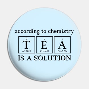 According to chemistry TEA is a solution Pin