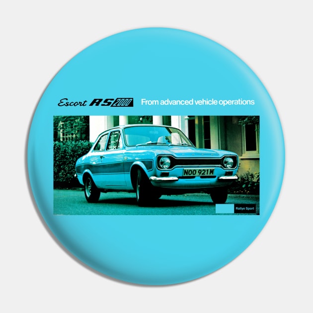 1973 FORD ESCORT - brochure Pin by Throwback Motors