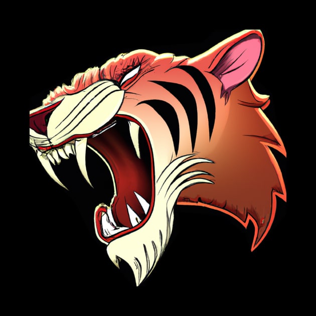 Saber-Toothed Tiger by Imutobi