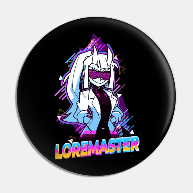 Loremaster Helltaker Pin by ShariLambert