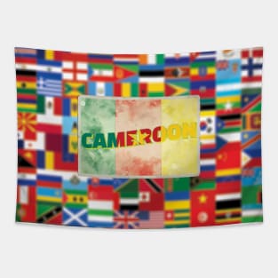 Cameroon Vintage style retro souvenir Tapestry