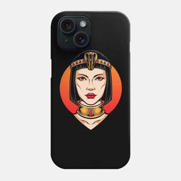 Cleopatra Phone Case by TambuStore