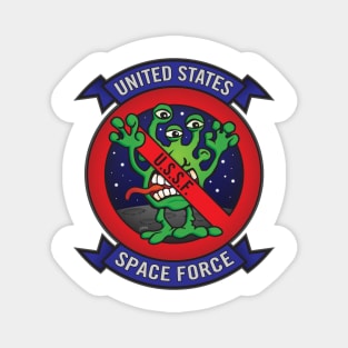 United States Space Force U.S.S.F. Magnet