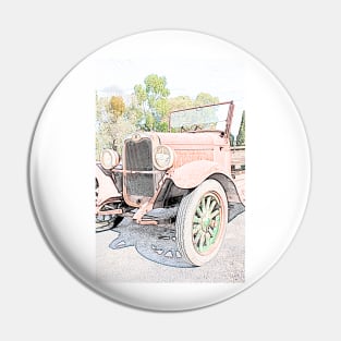 Unloved Vintage Car Pin