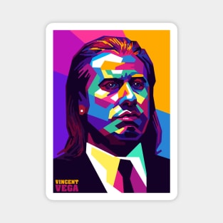 Vincent Vega - WPAP Magnet