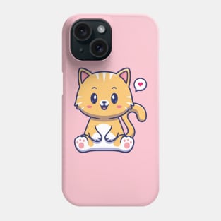 Feline Love: Sweet Charm in Every Purr Phone Case