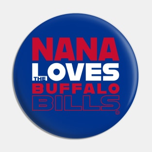 Nana loves the Buffalo Bills Pin