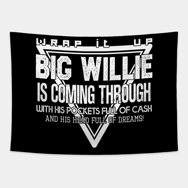 Big Willie Tapestry by Pictozoic