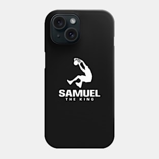 Samuel Custom Player Basketball Your Name The King Phone Case