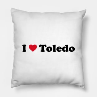 I Love Toledo Pillow