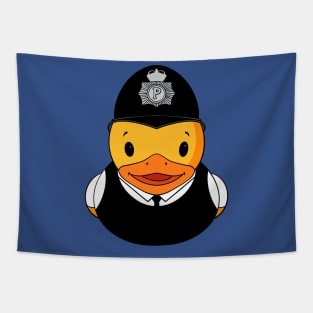 British Bobby Rubber Duck Tapestry