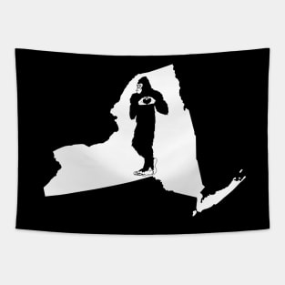 New York Bigfoot Tapestry