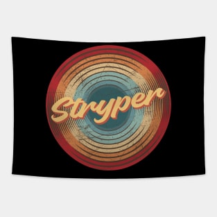 stryper vintage circle Tapestry